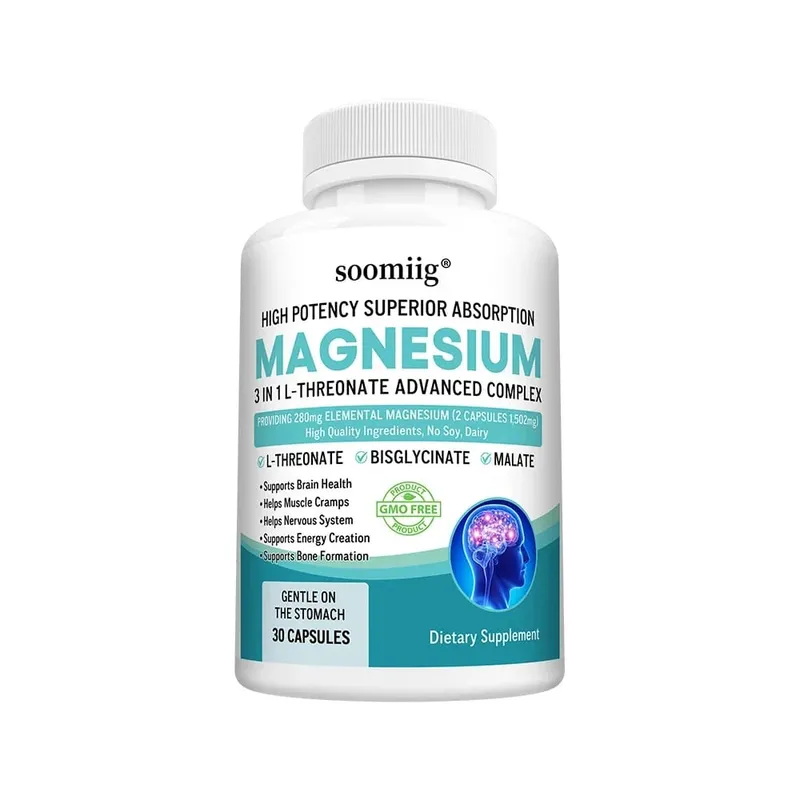 3-in-1 - Magnesium L-Threonate Glycinate Malate Brain Health Sleep Support Enhanced Immunity Energy Metabolism — image 8