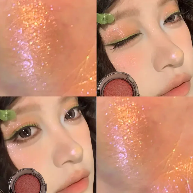 Metallic Glitter Black Blue Eyeshadow Purple Green Metallic Highlighter Eyeshadow Diamond Long Lasting Eye Makeup Women Cosmetic — image 16
