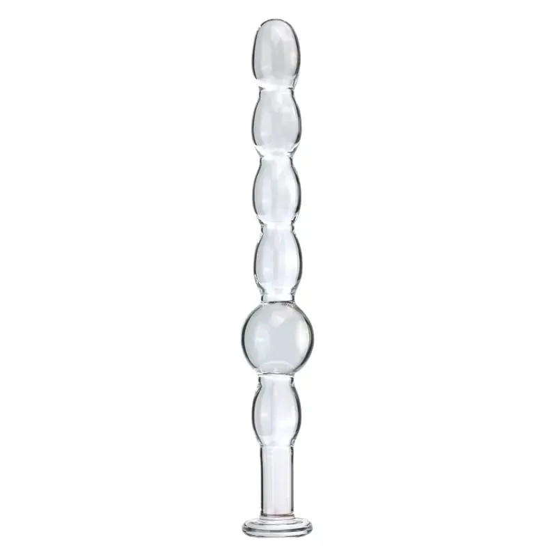 Plug Anal en verre, Six styles, perles de traction, double usage, petits godes, Plug Anal, Masturbation, dilatation postérieure, jouets sexuels pour adultes — image 11