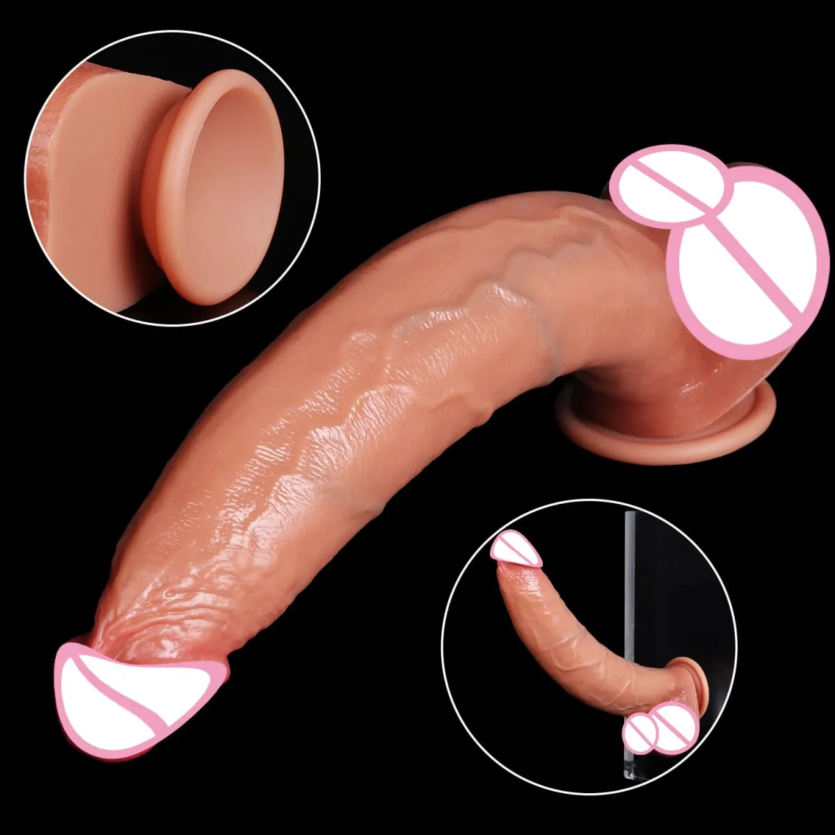 Super Long Penis Dildo Realistic Soft Dildos With Suction Cup Anal Adult Sex Toys For Men Women Masturbator Huge Phallus Dick — image 6