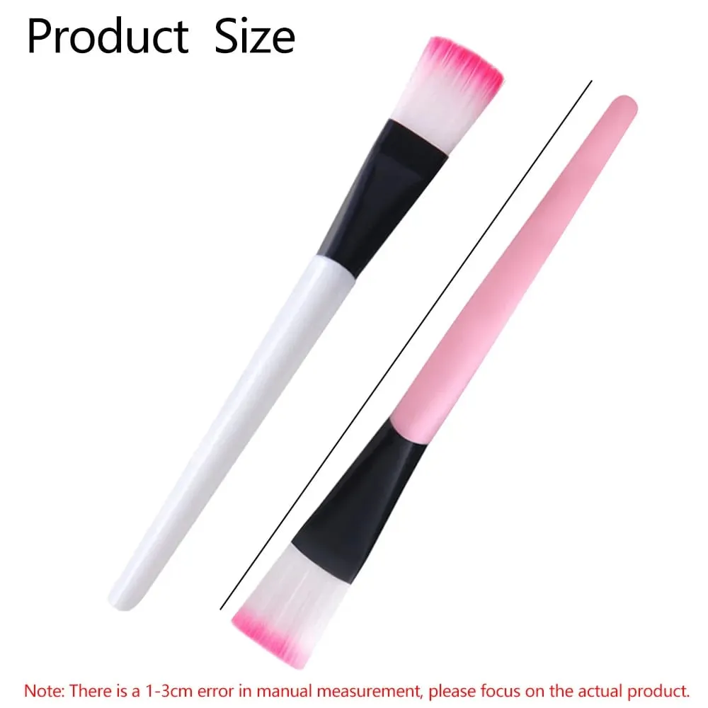 10PCS Facial Fan Mask Brushes Face Mask Applicator Tool Makeup Brushes For Esthetician Women DIY Facial Mask Cosmetic Tools — image 2