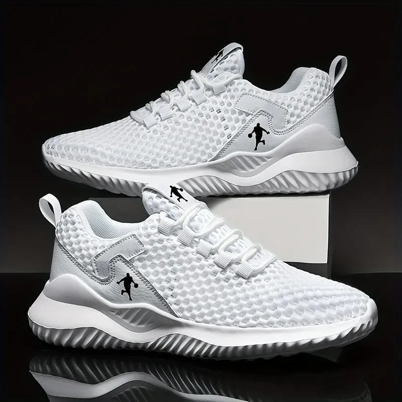 Men Shoes Sneakers Breathable Comfortable Casual Running Shoes Luxury Tenis Sneaker Male Footwear 2026 Summer Men Tennis Shoes — image 2