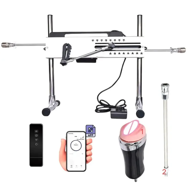 Rough Beast APP Control Makapangyarihang Sex Machine para sa Babae at Lalaki Masturbesyon Love Machine na may Dildo Toy Shop Penetration Sextoys — image 20