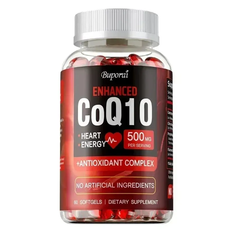 High Absorption CoQ10 Capsules - Antioxidant Support for Brain Heart & Energy Health — image 8