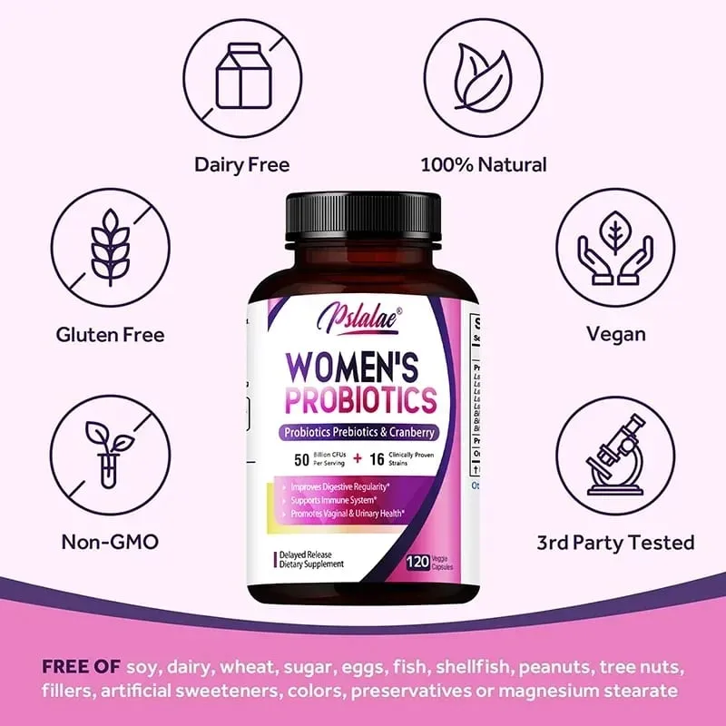 Women’s Probiotic - Improves Intestinal Health Improves Digestion and Relieves Bloating and Gas — image 5
