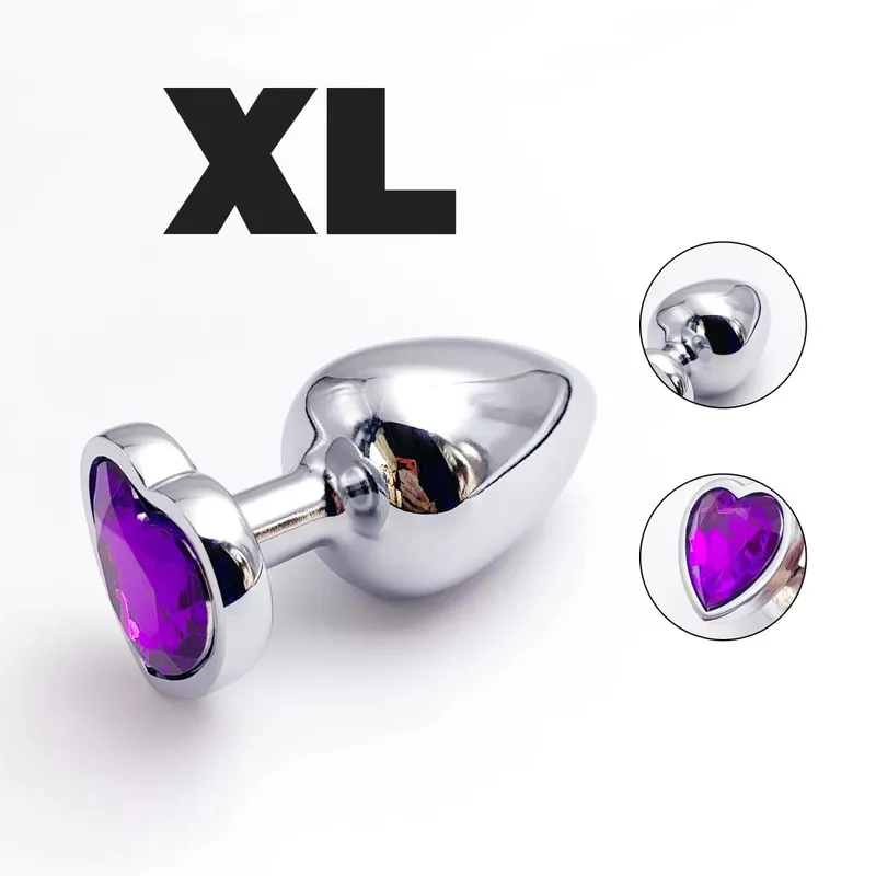 Metal Anal Plug for Women Men Couples Butt Plug Butt Toy Adult Game Masturbator Anal Sex Toy for Adult