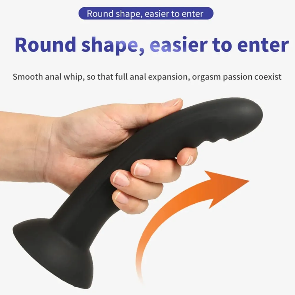 Vibrador de silicone falso pau pênis grande anal butt plug ventosa massageador de próstata masturbador feminino brinquedos sexuais adultos para mulher — image 2