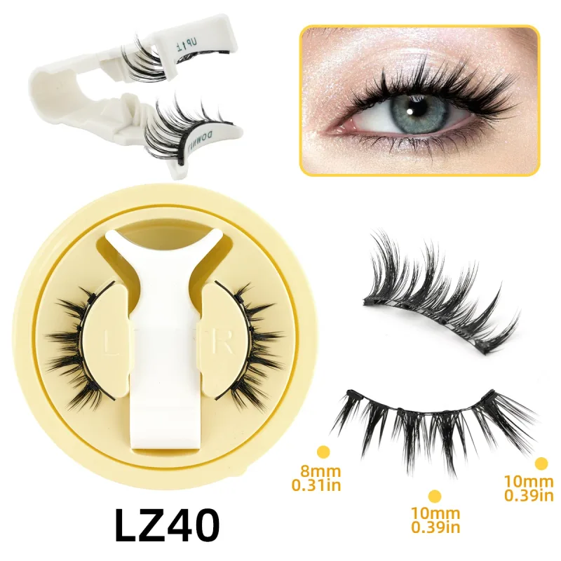 1 Pair New Magnetic Eyelashes Set With Tweezers Makeup Natural Light Eyelash Extension Tools Reusable False Eye Lashes — image 20