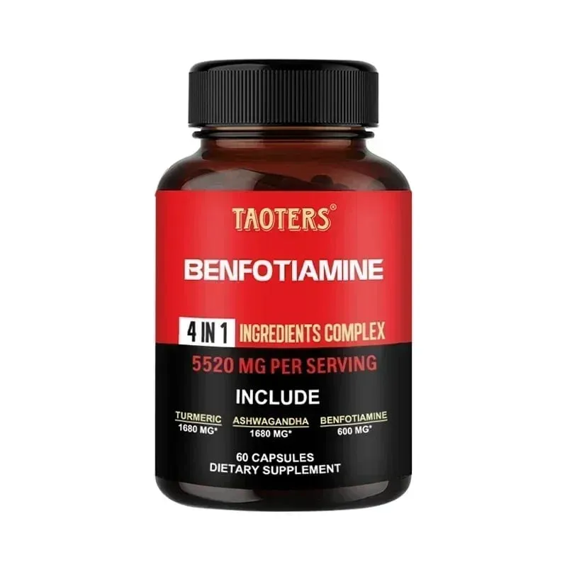 600 Mg Benfotiamine Capsules - Tumutulong sa Pagpapanatili ng Malusog na Metabolismo ng Glucose at Sinusuportahan ang Mga Supplement sa Kalusugan ng Nervous System — image 9
