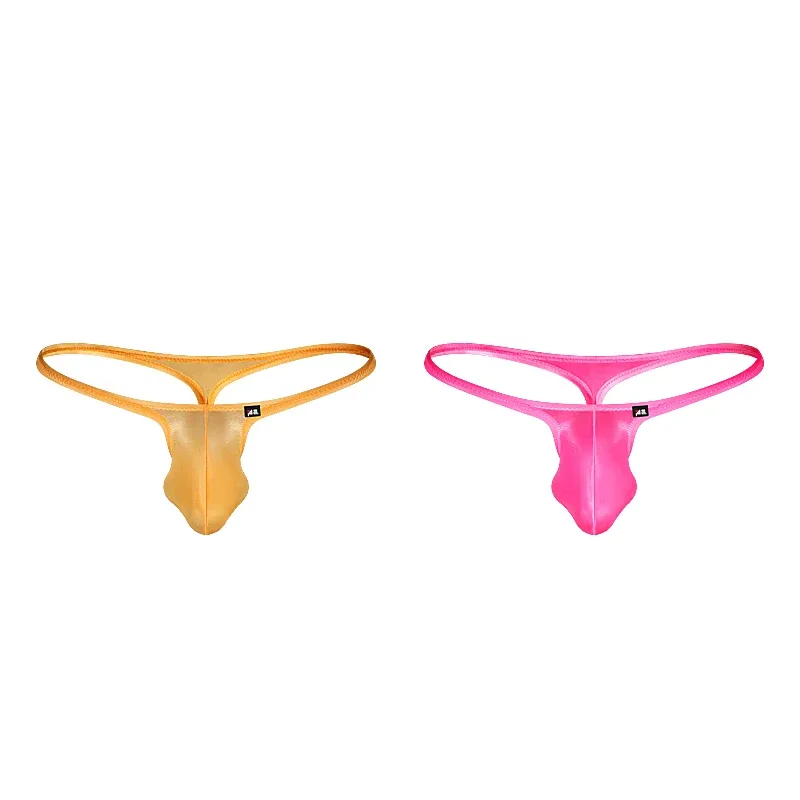 Men's Underwear Japanese Style Ultra-Thin Ice Silk Thong Low Waist Elastic Comfortable T-Back — image 28