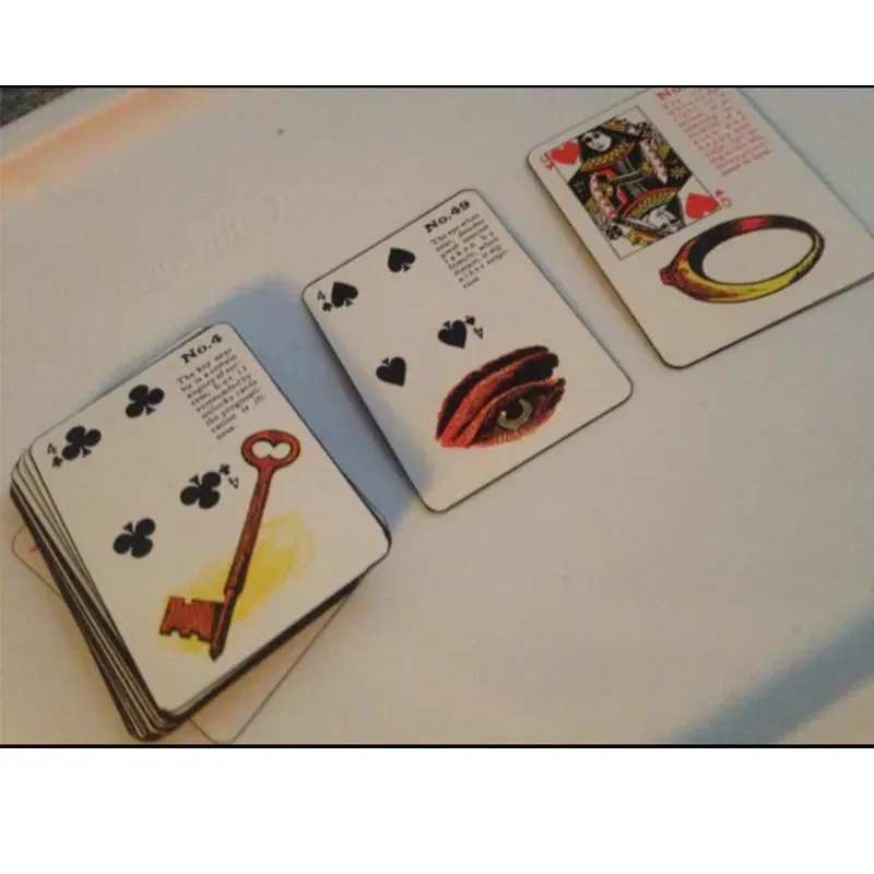 Carte della fortuna della strega zingara Carte dei tarocchi del mazzo Lenormand per principianti Gioco di carte Oracle Gioco da tavolo Giocattolo