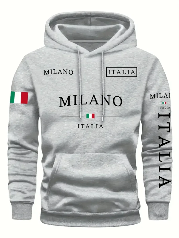 Men Women Hoodie Outdoor Street Casual Sports Vacation Trend Spring Autumn Winter Couple Sweatshirt Top Clothing — image 5