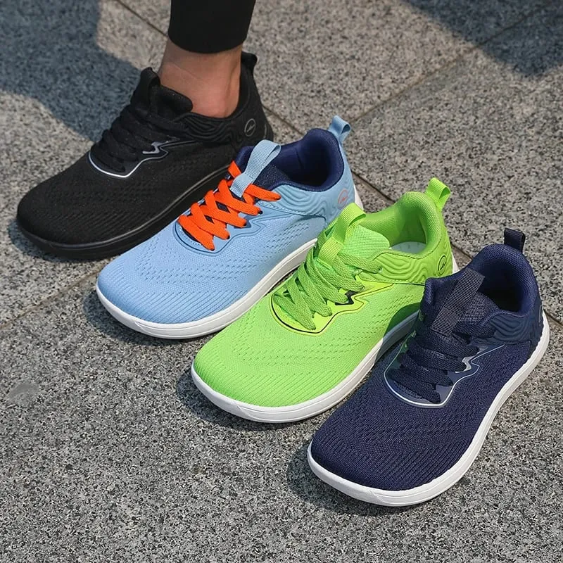 Wide Toe Green Apple Unisex Jogging Shoes Men Casual Sneakers Mesh Breathable Anti Slip Street Walking Loafers Daily Wear — image 2