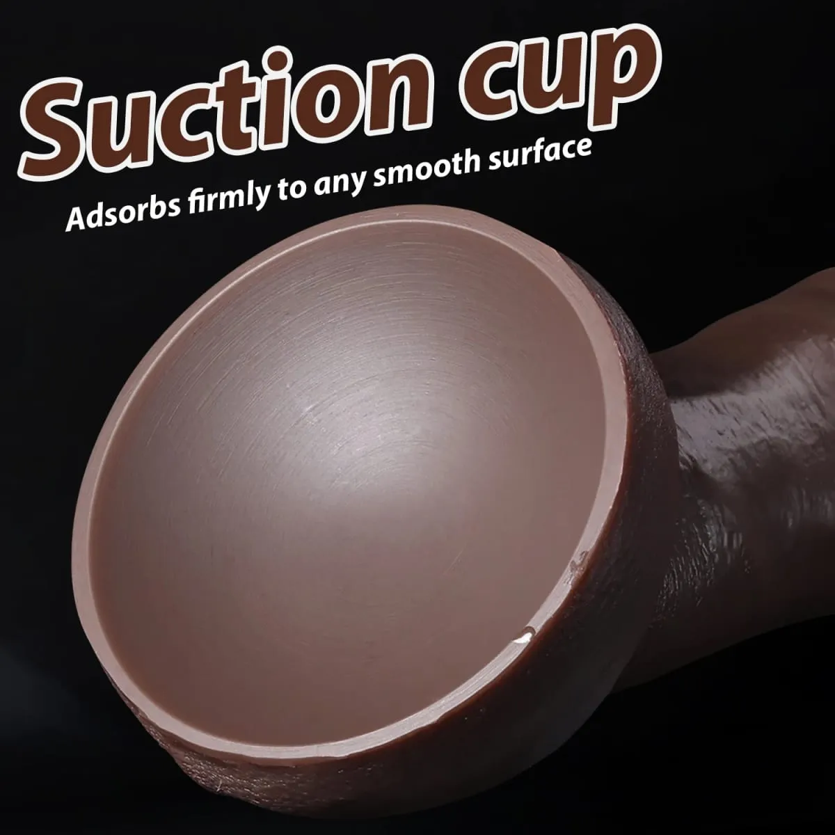 Billig Mjuk hud Känns Realistisk Tjock Dildo Gay Masturbators Silikon Dick Stor sugkopp Penis Analplugg Sexleksak för män Kvinnor — image 4