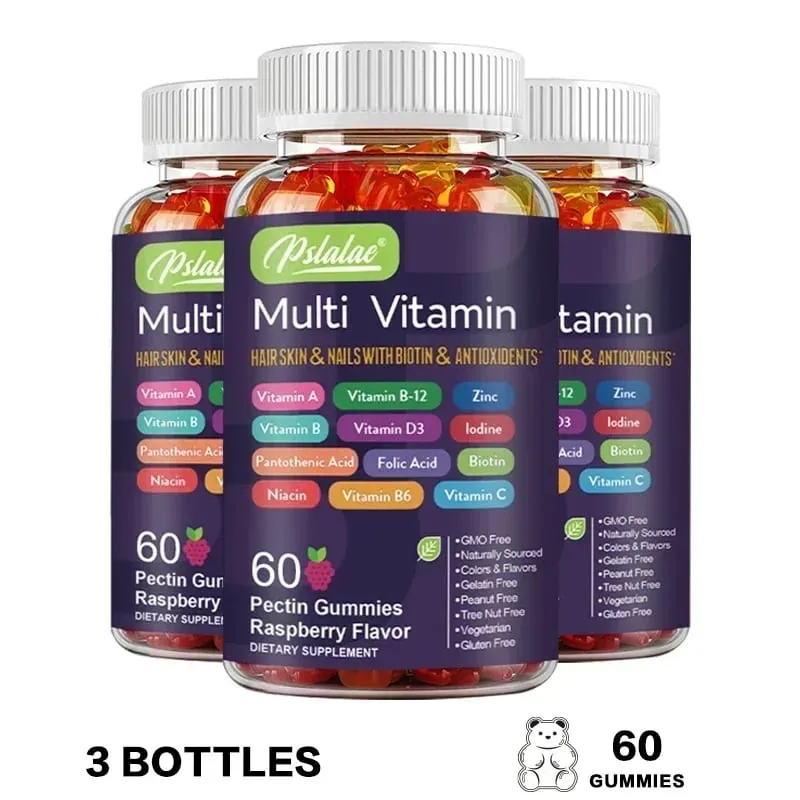 Multivitamin Gummies - Upang Magbigay ng Enerhiya para sa Balat ng Buhok at Mga Kuko Suporta sa Kalusugan ng Immune Pangkalahatang Kalusugan — image 11