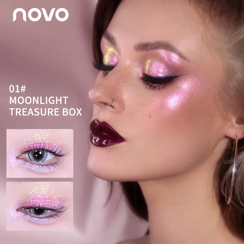 Yunyi Chameleon Nine Color Eye Shadow Disc Polarized Flasher Pearlescent Eye Shadow Multi Color Colorful Makeup