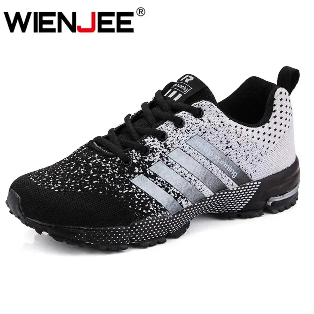 New Men's Sneakers Mesh Surface Spring Summer Breathable Casual Sports Shoes Flat Vulcanized Couple Running Big Size