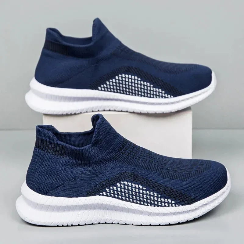 New Sneakers Men Running Shoes Breathable Outdoor Sports Lightweight Sneakers for Men Comfortable Athletic Training Men Shoes — image 8
