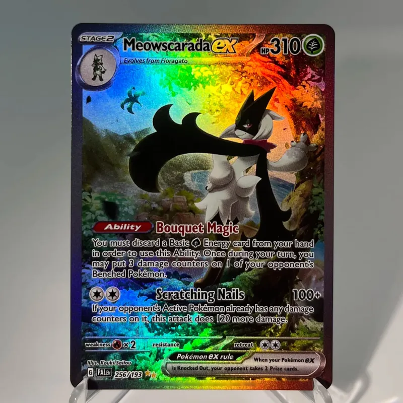 Paldea Evolved PKM Cards PTCG4-C GX Rainbow Magikarp Raichu Tyranitar Iono Rare Collection Battle Toys Gifts for Hobbies — image 21