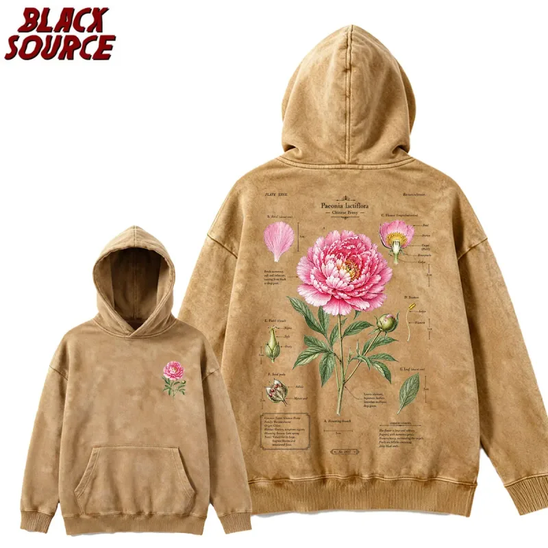 T412 moletom com estampa de letras rosas americanas, moletom casual masculino, streetwear urbano respirável, roupa diária moderna — image 19