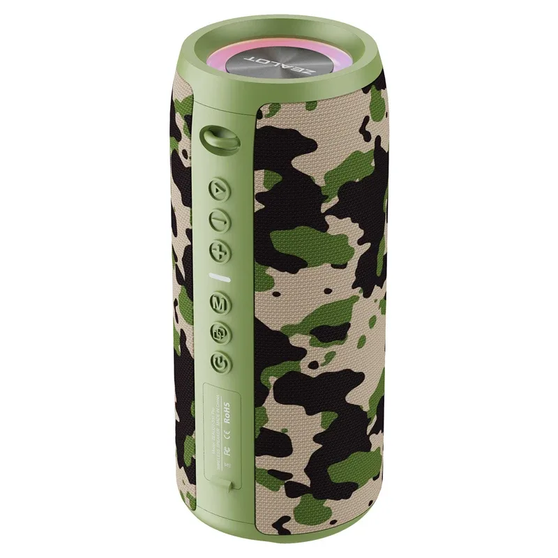 Zealot-S51Pro 40W højeffekt Bluetooth-højttaler 3D Stereo Bas Bluetooth-højttaler Bærbar IPX5 Vandtæt Egnet TWS-bomboks — image 8