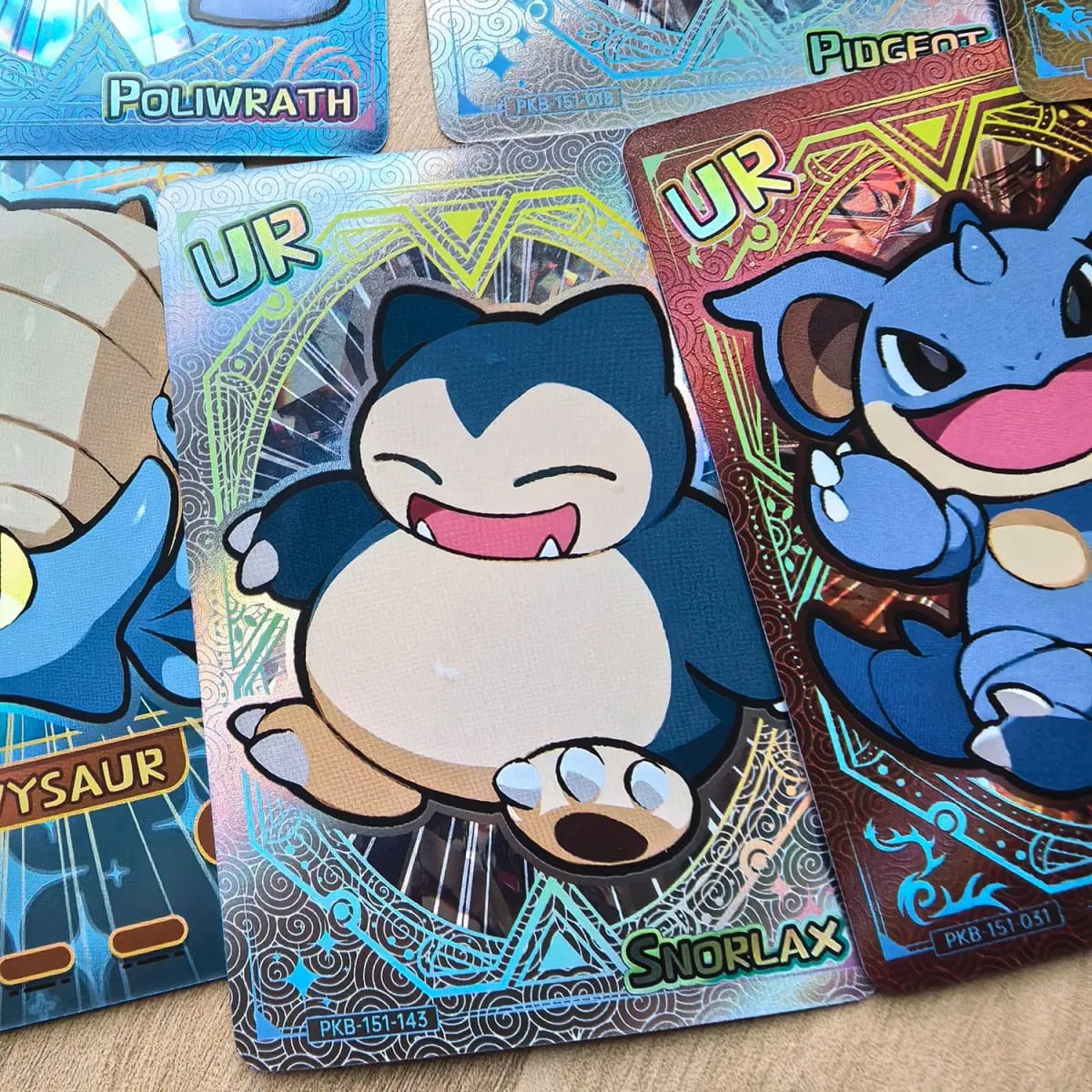 Shiny 59Pcs PokeBaBy Cute DIY Card Pokemon Holographic 1996 Q151 Anime Version Classical Collection Cards Gengar Charizard — image 6