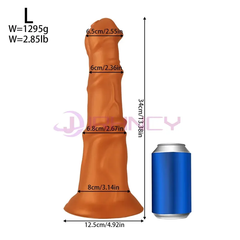 Enorma långa anala dildos Sexleksak 18+ Kvinnor Silikon Analplugg Häststil Penis Stor S-XXL Butt Plug Prostatamassage Analvidgning — image 9