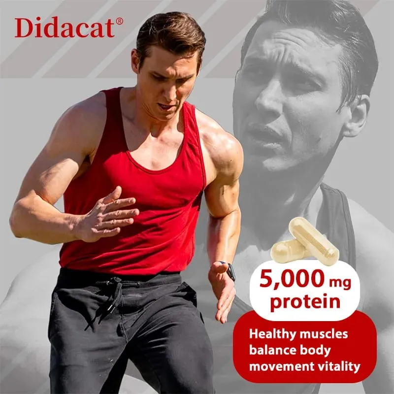 Whey Protein Capsules - Contains 5000mg of Protein - Supports Recovery Balanced Muscle Health Gluten Free NON-GMO — image 6