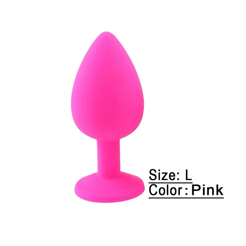 Plugue anal de silicone macio p/m/l, mini plugue erótico para bunda, brinquedo sexual para iniciantes, homens, mulheres, casais gays, estimulador de próstata, brinquedo de sexo anal — image 12