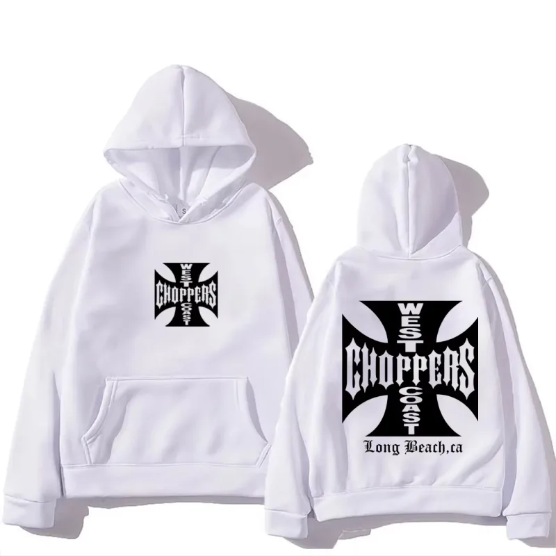 Paul Walker West Coast Choppers Hoodie Herr Dammode Mode Topp hiphopkläder Fleece långärmad vintagetröja — image 2