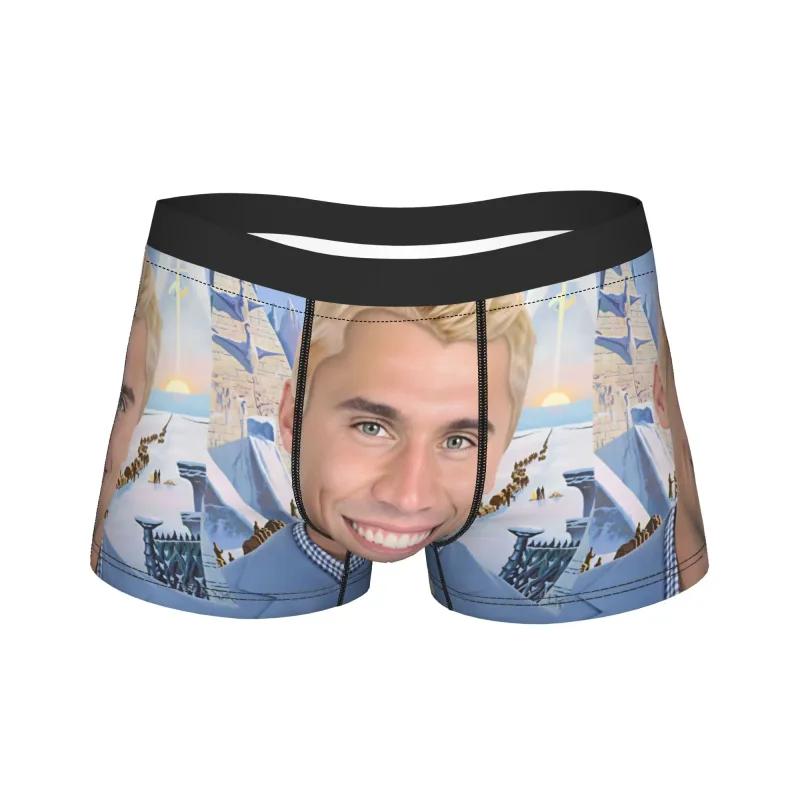 Charlie Kirk Meme Boxer Shorts Bolsa Cueca de Alta Qualidade Alfândega Shorts Cuecas Novidade Calcinhas Masculinas Plus Size 2XL — image 11