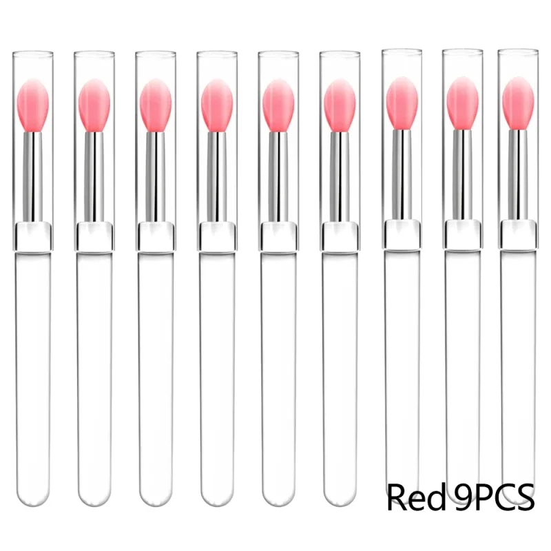 3/15 PCS Silicone Lip Mask Applicator Reusable Lip Brush Transparent Lipstick Tool For Lip Gloss Eyeshadow Brushes Εργαλεία μακιγιάζ — image 8