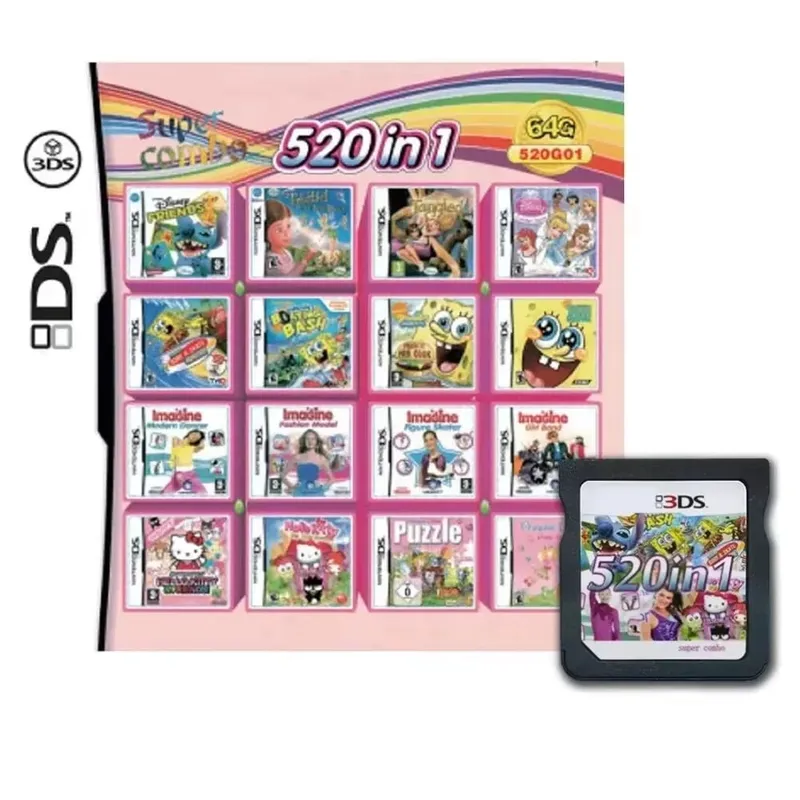 4300 500 520 482 In 1 NDS Multi Game Card Retro Game Cartridge With Box For DS Lite DSi 3DS Game Collection — image 10