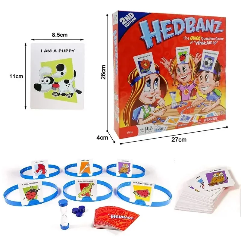 Kids Funny Cards Board Game Toy Family Party Game Guess Who I Am Game Parent-Child Interactive Educational Toy Gift for Boy Girl — image 3
