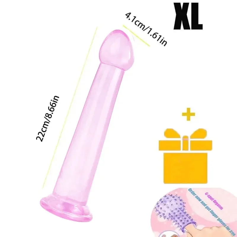 Transparent Realistic Dildo Strong Suction Cup No Vibrator Women Masturbator Anal Realistic Dick Sex Toys For Women Sex Shop 18 — image 15