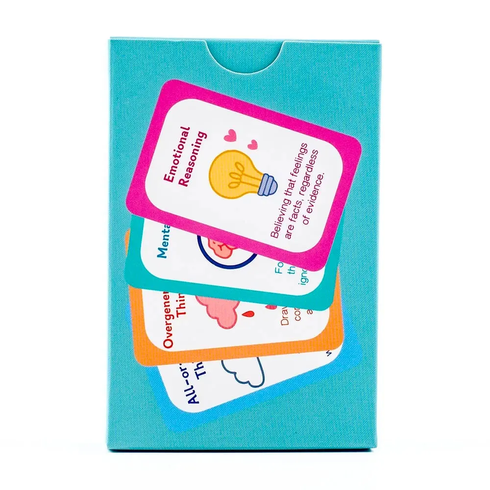 110pcs Adult Mindfulness Cards Emotional Management Supplies Stress Relief Tool Mental Wellness for Teens & Students Board Game — image 3