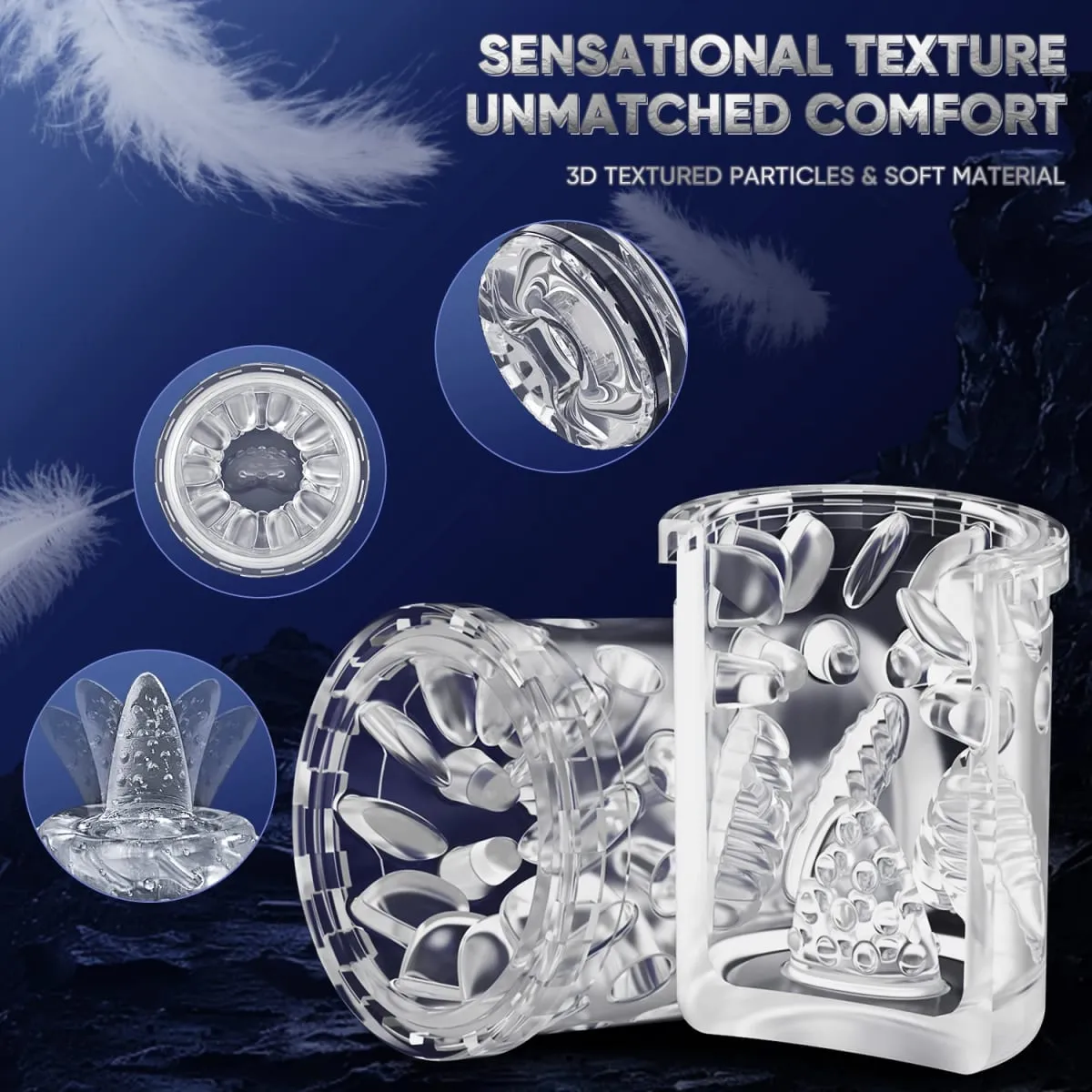 Automatic Sucking Male Masturbator Cup AI Sync Adult Sex Toys for Men 7 Thrusting Rotation Modes Blowjob Pocket Pussy Penis Pump — image 5
