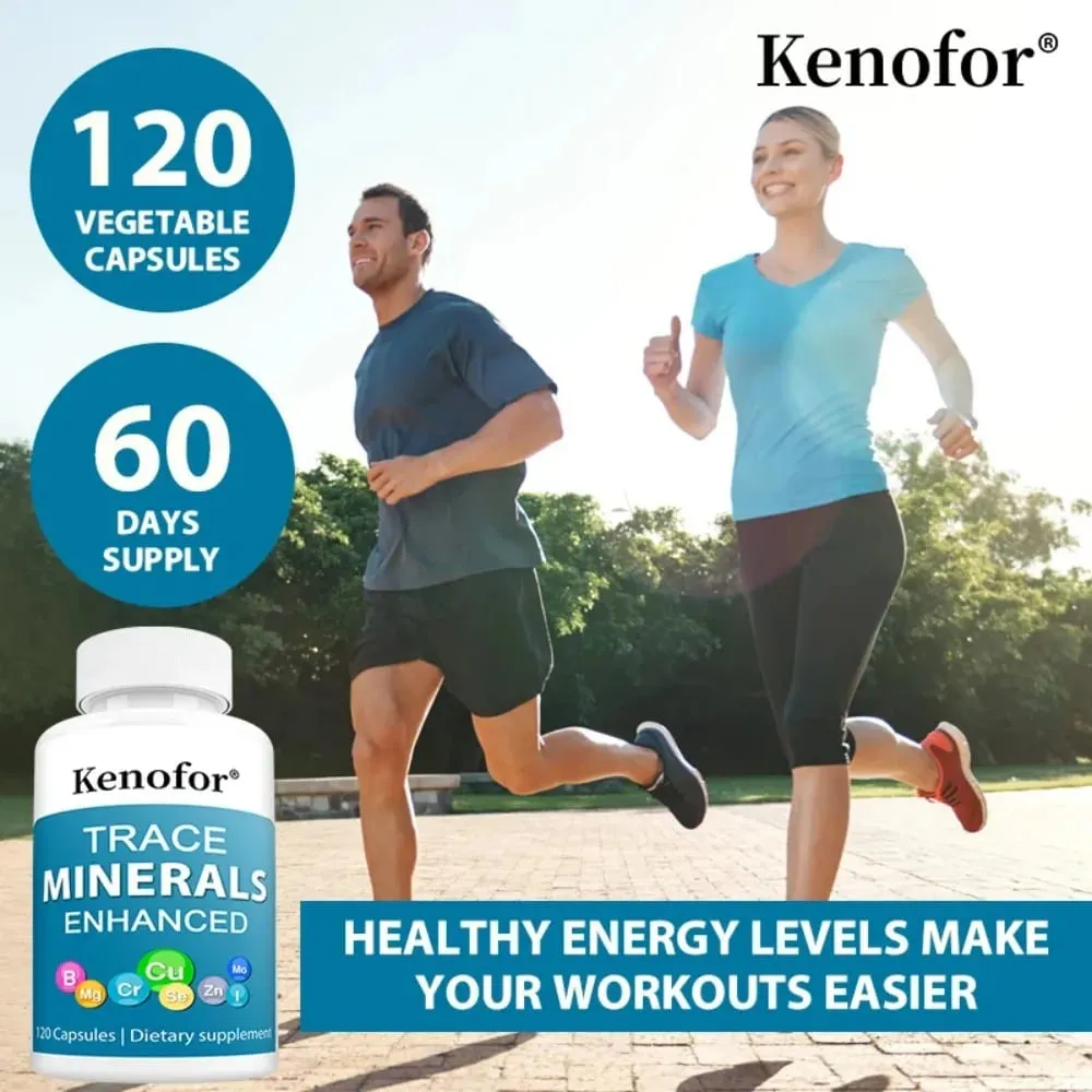Trace Mineral Supplement - Supports Healthy Energy Levels and The Immune System with Iodine Zinc Copper Manganese — image 7