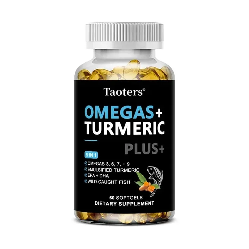 Omega 3 Fish Oil Capsules - Support Brain & Cardiovascular & Skin Health Antioxidant & Improve Memory Nervous System Health — image 8