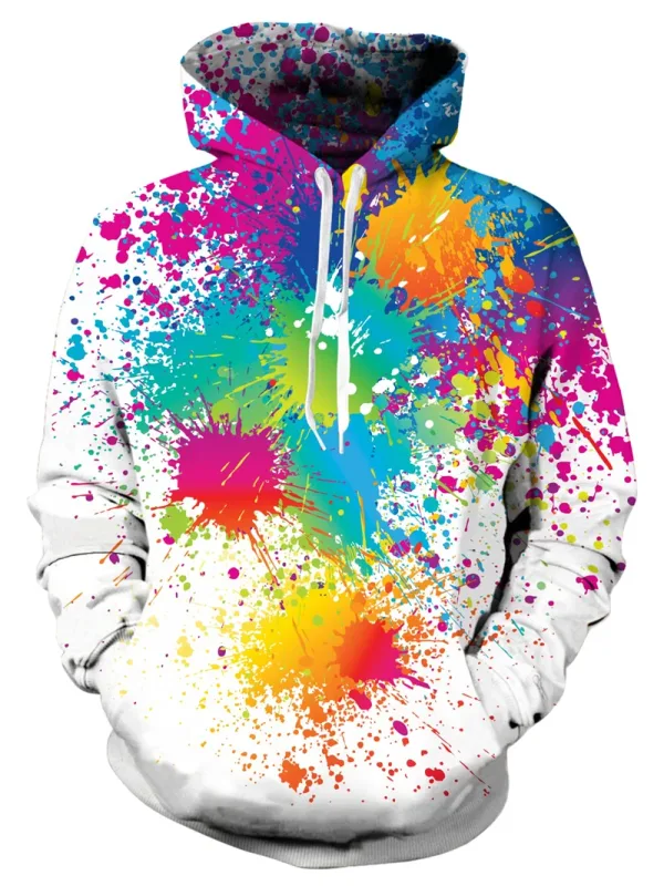 Men's Hoodies Animal Cat Print 3D Patternv Hooded Autumn Pullover Sweatshirt na May Pocket Hoodie Streetwear Maluwag Kumportable — image 6