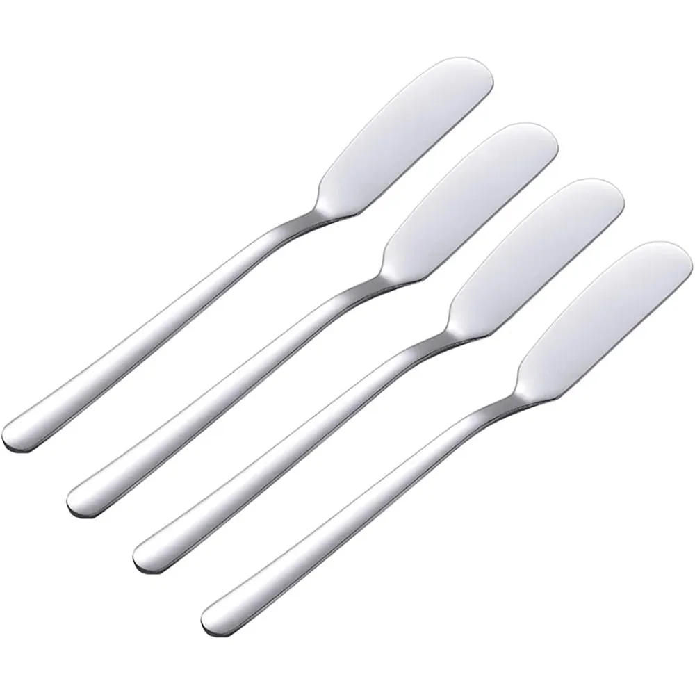 Stainless Steel Cheese Butter Spreader - Multipurpose Knife for Sandwiches Jams Bread Condiments & Appetizers Kitchen Essent
