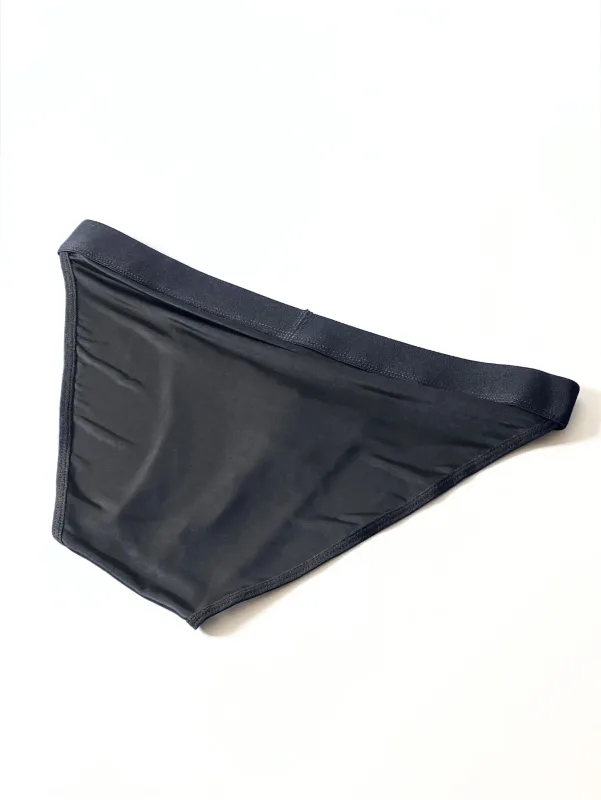 1 Piece Men's Sexy Ultra-Thin Ice Cool High Cut Briefs, Breathable Soft Stretchy Elastic Waistband Casual Daily Underwear — image 10