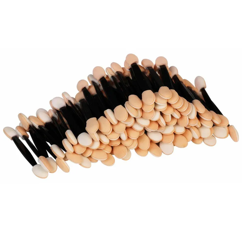 30/50pcs Double Sided Eyeshadow Applicators In Bulk Sponge Eye Shadow Brushes Disposable Mini Makeup Brushes Nail Powder Brushes — image 6