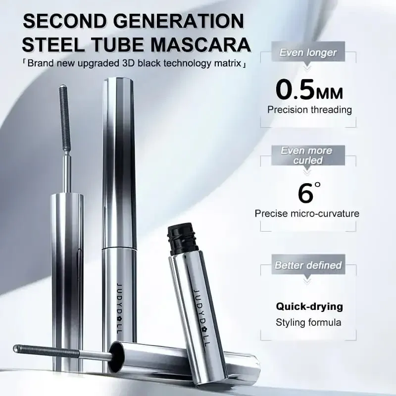 Judydoll Hàng Mi Mascara Tơ Không Thấm Nước Sợi Mascara Đen Dài Uốn Cây Nối Mi Đôi Mắt Gợi Cảm Mỹ Phẩm Trang Điểm — image 6