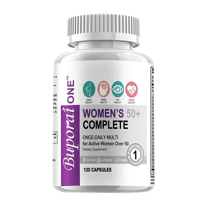 Women’s 50+ Complete Multivitamin - Supports Bone Eye Memory Brain and Skin Health Antioxidant Promotes Metabolism — image 9