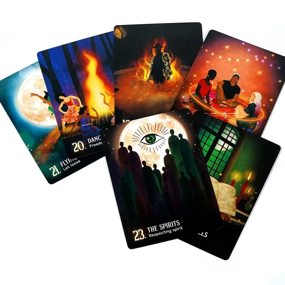Witching Hour Oracle Deck Awaken Your Inner Magic Lorriane Anderson Olivia Bürki 44 Cards Spiritual Guidance Self-Discovery Witc — image 2