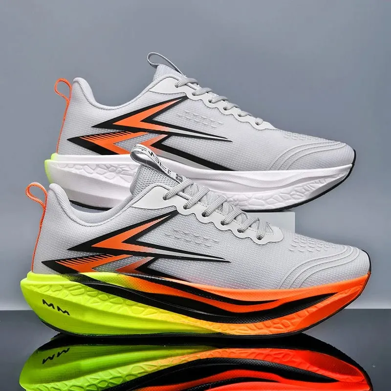 Running Shoes Men Carbon Board Marathon Sports Breathable Lightweight Women's Comfortable Athletic Nonskid Sneakers Casual NEW — image 5