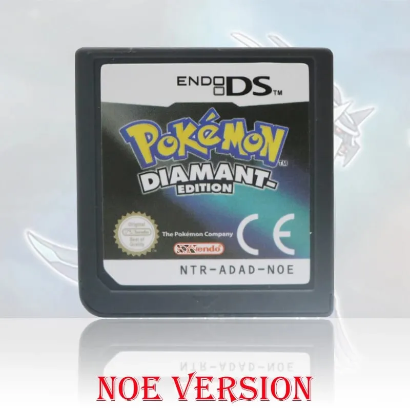 NOE/ESP/ITA/FRA/USA/EUR/AUS Version Pokemon HeartGold SoulSilver Platinum Diamond PearlVideo Game Card For DS 2DS 3DS Console — image 16
