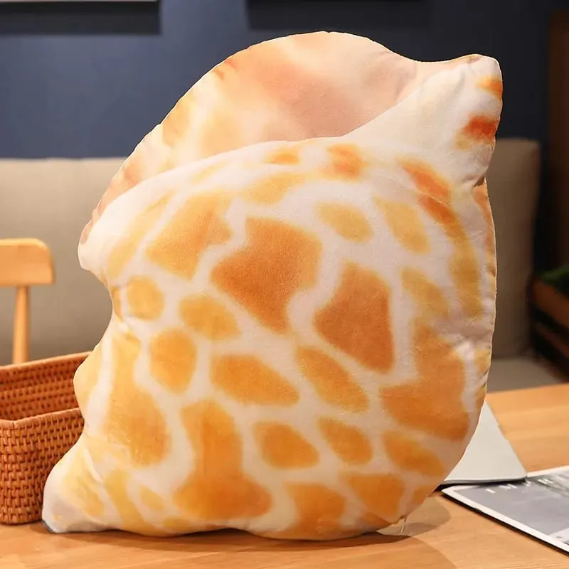 50x40cm Simulated Shell Pillow Conch And Starfish Stuffed Plush Toys Home Bedroom Sofa Cushion For Lumbar Support — image 3