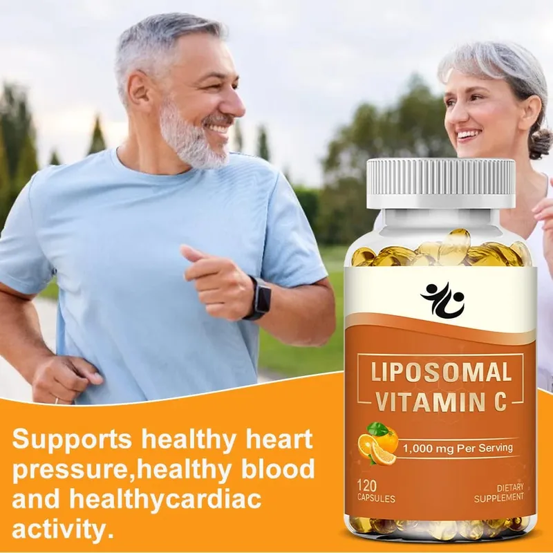 Liposomal Vitamin C 1000mg Capsules-Support Immune Defense Collagen Production Skin Radiance Cognitive & Circulatory Wellness — image 4